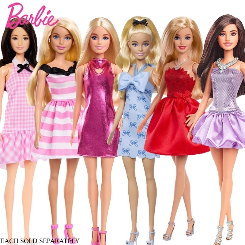 Mattel Toy Barbie - 100% Boneka Mattel Barbie Fashionistas Asli