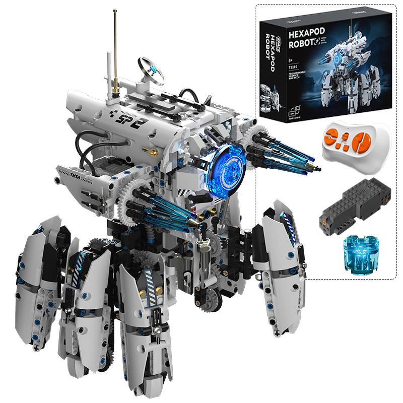 Lego Set City - Pemrograman Teknis Robot Hexapod Fiksi Ilmiah