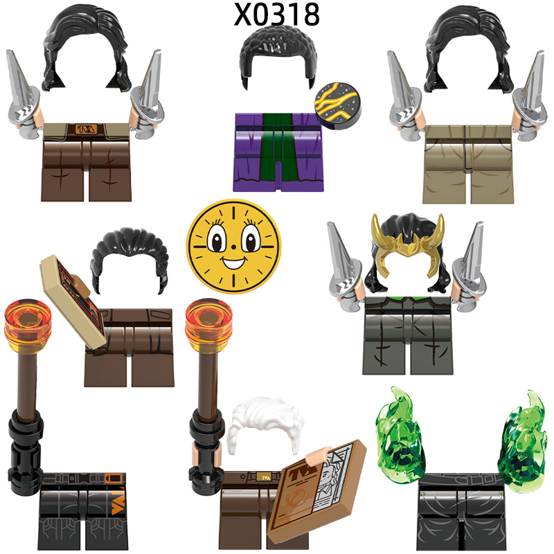 Lego Set Creator - Mainan figur aksi buku Senjata kaki
