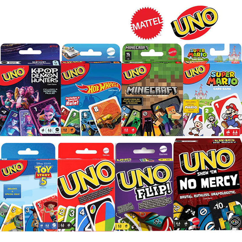 Mattel Toy Hot Wheels - Mattel Games UNO Flip! Kartu Permainan
