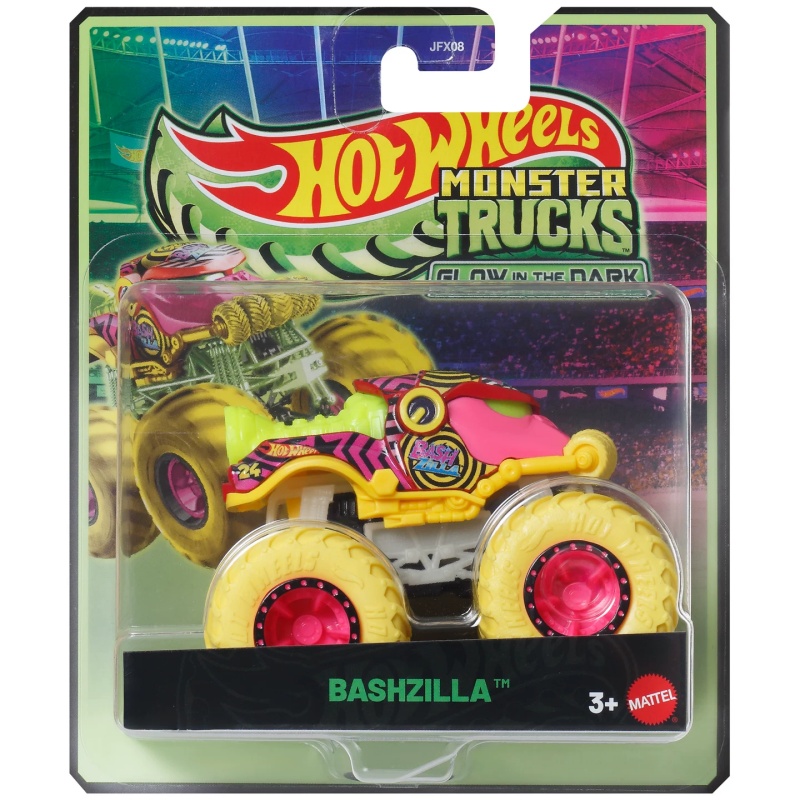 Mattel Toy Hot Wheels - Mattel Hot Wheels Monster Trucks Glow-in-the-Dark