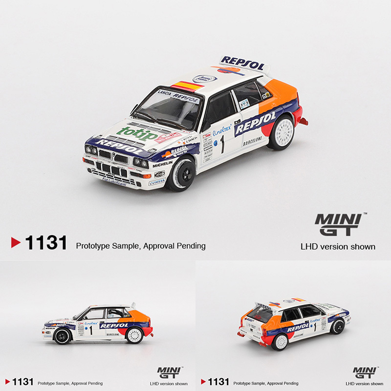 Die Cast Car 1 64 - MINIGT 1131 1:64 Lancia Delta HF