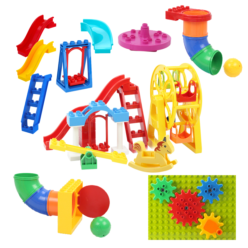 Lego Set Creator - Blok bangunan besar bagian pipa taman