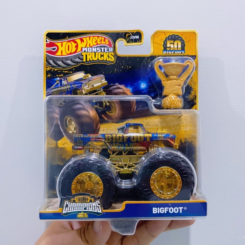 Hot Wheels Car Monster Trucks - Hot Wheels Monster Trucks Champion Trophy
