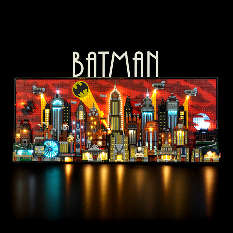 Lego Set City - Kit Lampu LED LYBMTWF Kompatibel dengan