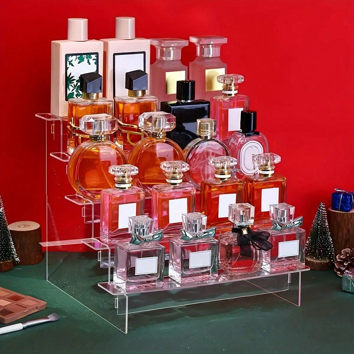 Display akrilik riser parfum O - Display Risers Set ulasan dan harga