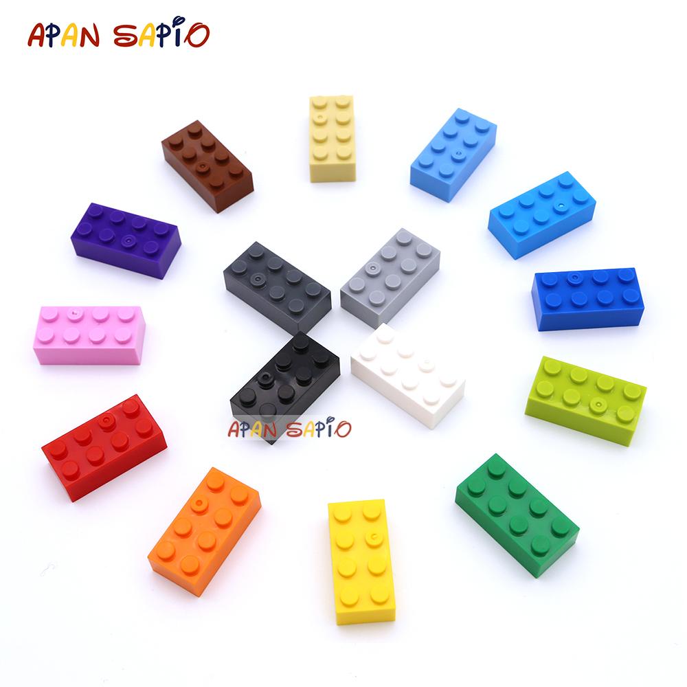 200 Buah 2X4 Dot DIY Blok Bang - Lego Set City ulasan dan harga