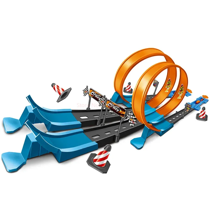 Mobil Stunt Kecepatan Tinggi M - Hot Wheels Car Track Sets ulasan dan harga