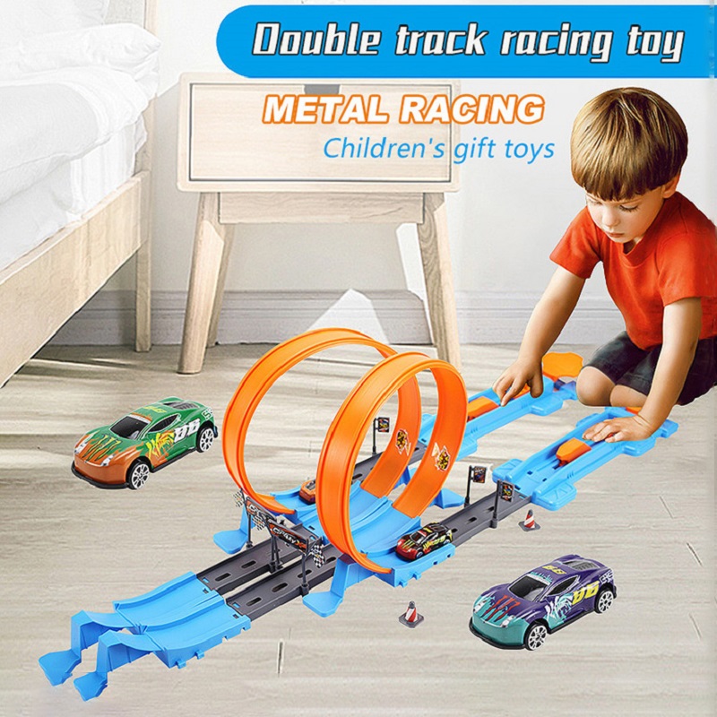 Mobil Stunt Kecepatan Tinggi M - Hot Wheels Car Track Sets ulasan dan harga