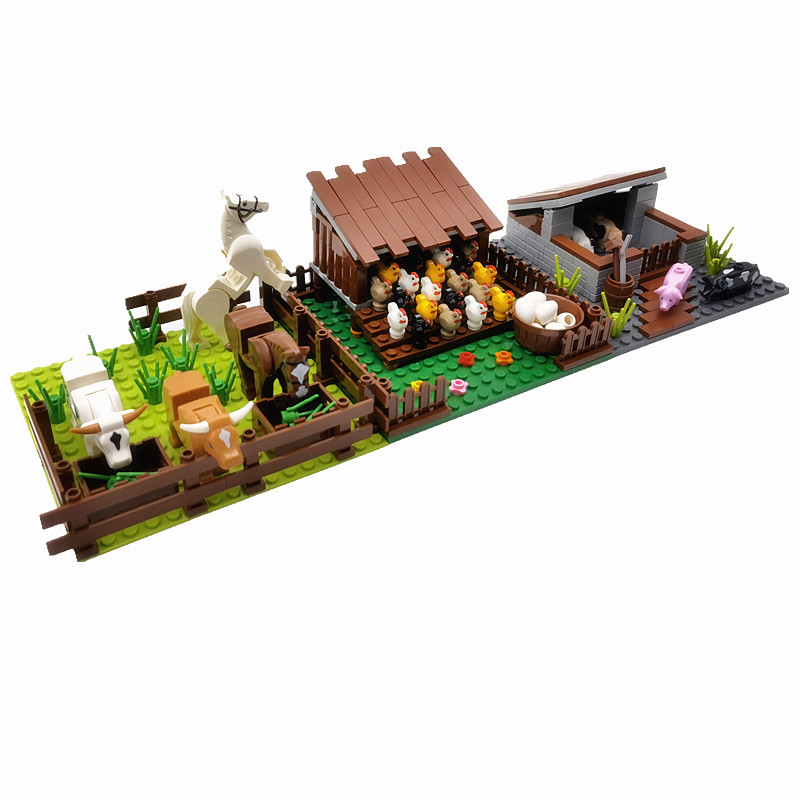 Blok Bangunan Pertanian Kota K - Lego Set Creator ulasan dan harga