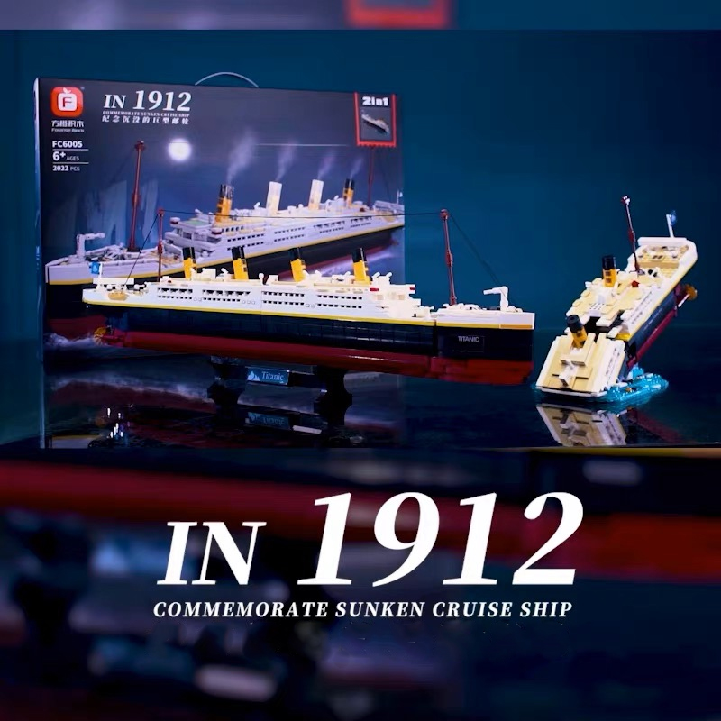 Ide Kreatif Model Titanic Krea - Lego Set City ulasan dan harga