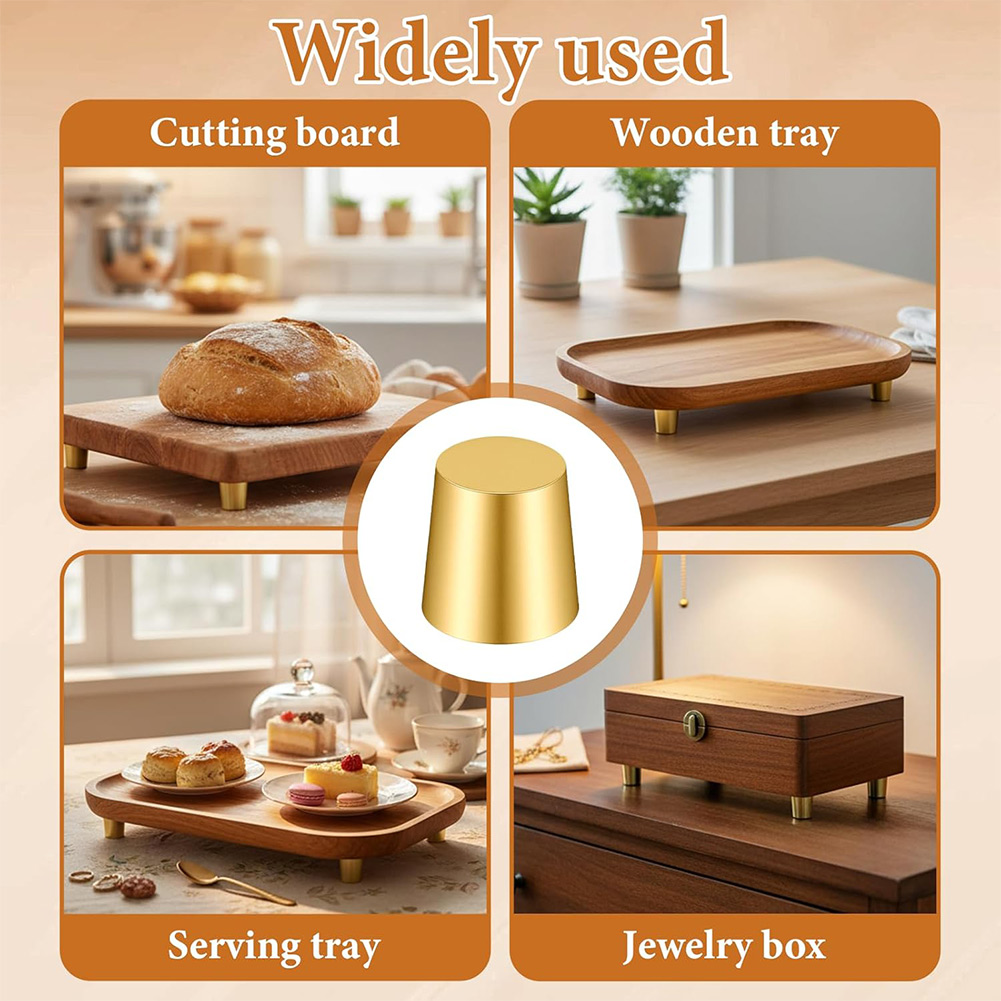 4 buah Kaki Penyangga Papan Po - Display Risers Set ulasan dan harga