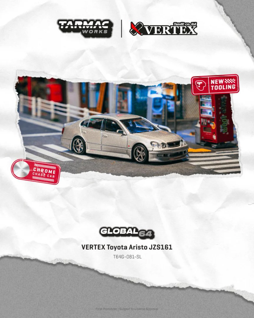 Tarmac Works 1:64 VERTEX Toyot - Die Cast Car 1 64 ulasan dan harga