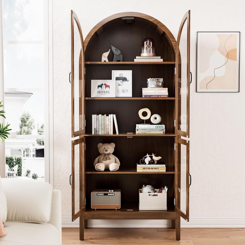 Lemari pajangan akrilik walnut - Display Case Acrylic ulasan dan harga