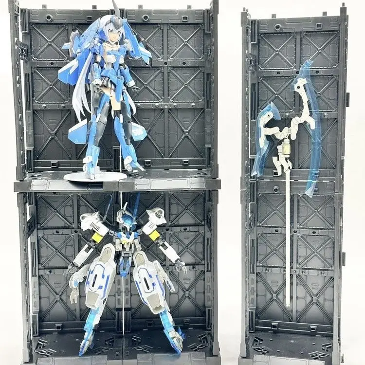 Rak Display Gundam Gnaku HG/RG - Bandai Model Gundam Hg ulasan dan harga