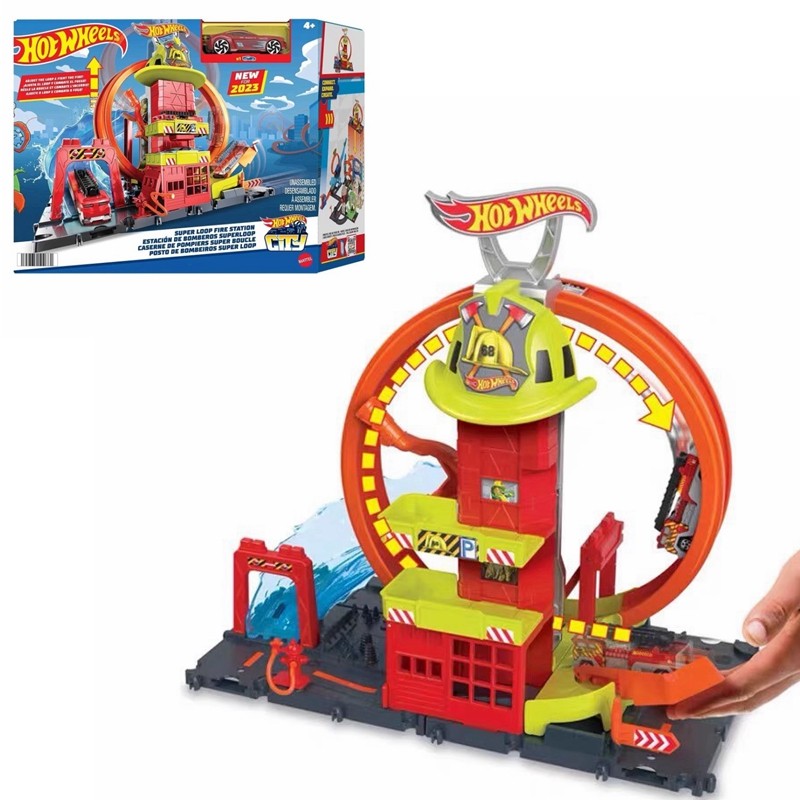 Hot Wheels HKX41 City Super Lo - Hot Wheels Car Track Sets ulasan dan harga
