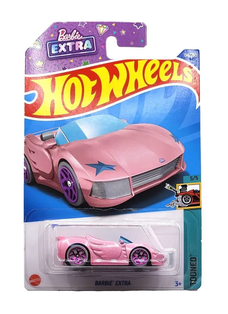 Hot Wheels Pink Barbie Ekstra- - Hot Wheels Car Track Sets ulasan dan harga