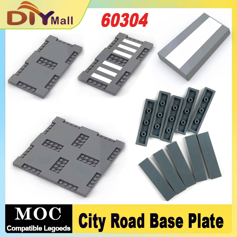 Set Pelat Dasar Jalan Kota MOC - Lego Set Creator ulasan dan harga