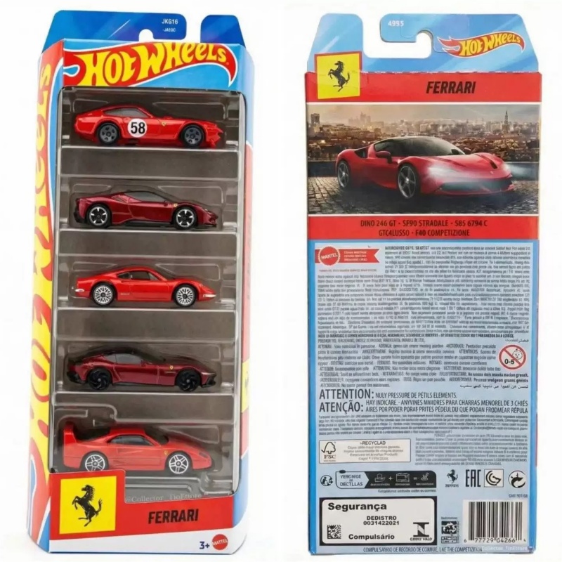 2026 5PCS Hot Wheels Ferrari S - Hot Wheels Car Track Sets ulasan dan harga