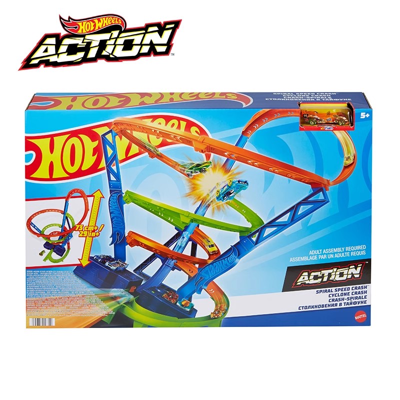Set mainan Whirlwind elektrik, - Hot Wheels Car Track Sets ulasan dan harga