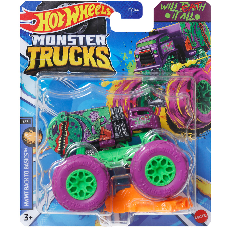 Mattel Hot Wheels 1/64 Seri Tr - Hot Wheels Car Monster Trucks ulasan dan harga