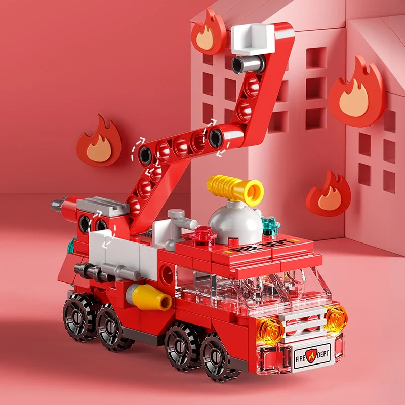 Blok bangunan mobil api kota u - Lego Set City ulasan dan harga